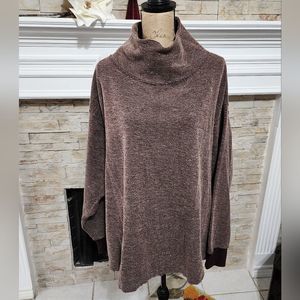 NIKE YOGA‎ LUXE THERMA FIT COVER UP WOMENS 2X PLUS SIZE BRAND NEW NWT BROWN